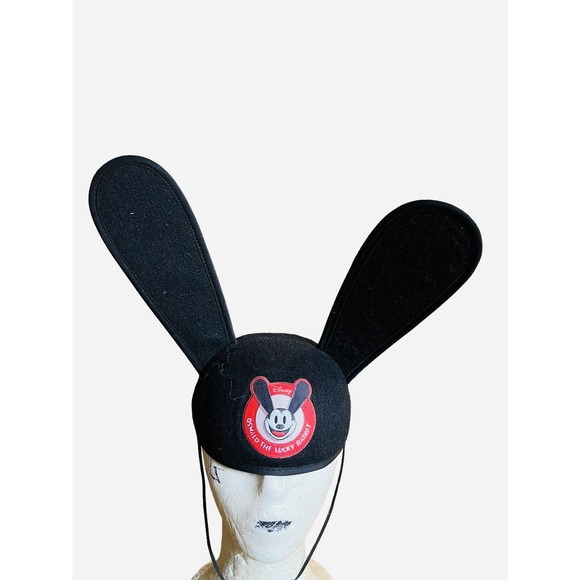 DISNEY Oswald The Lucky Rabbit Ears Hat CAP Size Adult Parks World Mickey Mouse - Picture 1 of 7